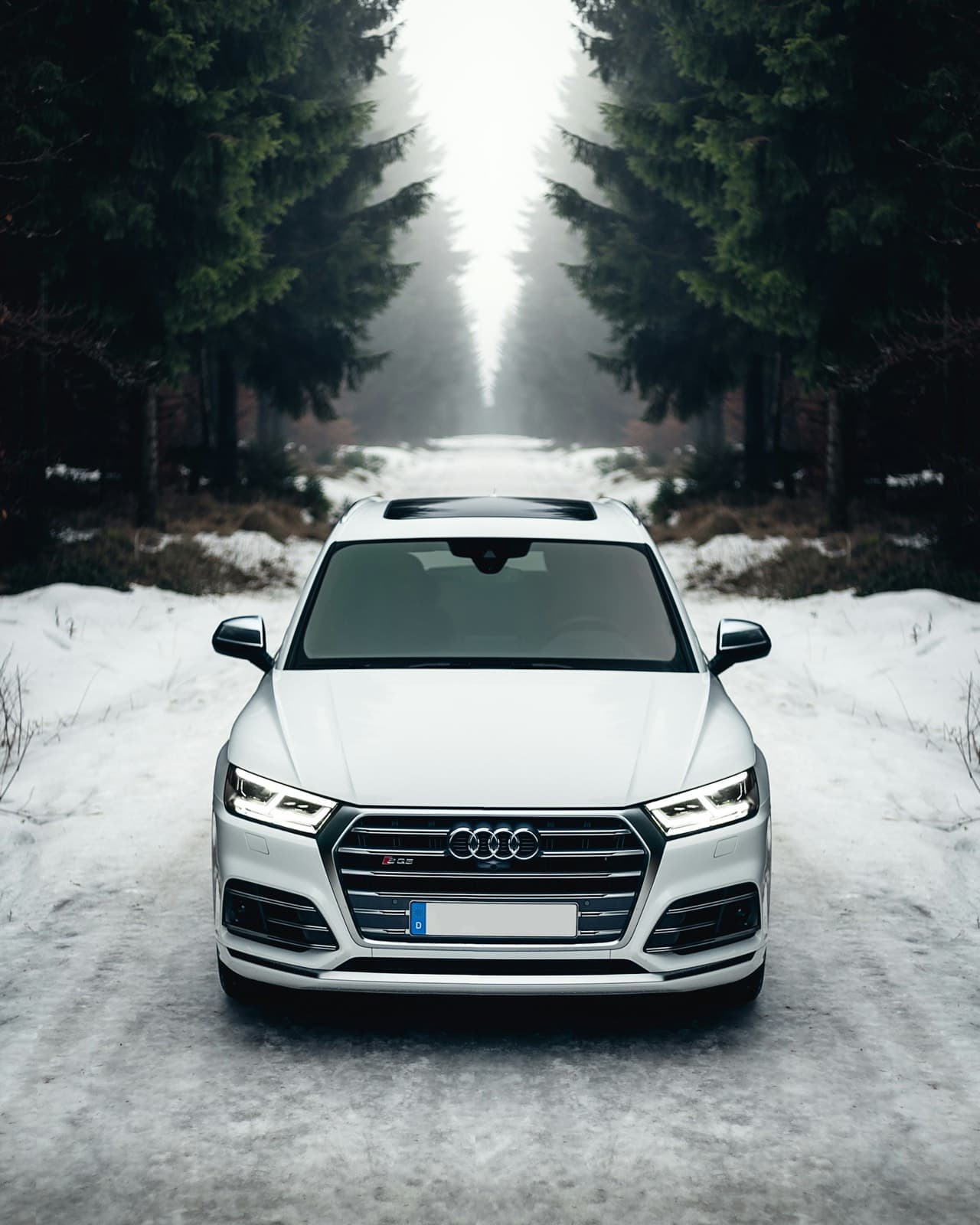 A vehicle on the open road
